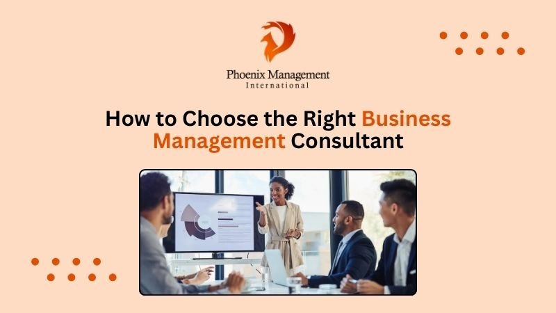 How to Choose the Right Business Management Consultant