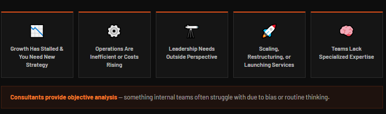 When Hiring a Consultant Is Worth It