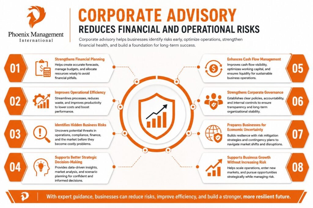 Corporate Advisory Reduces Financial and Operational Risks